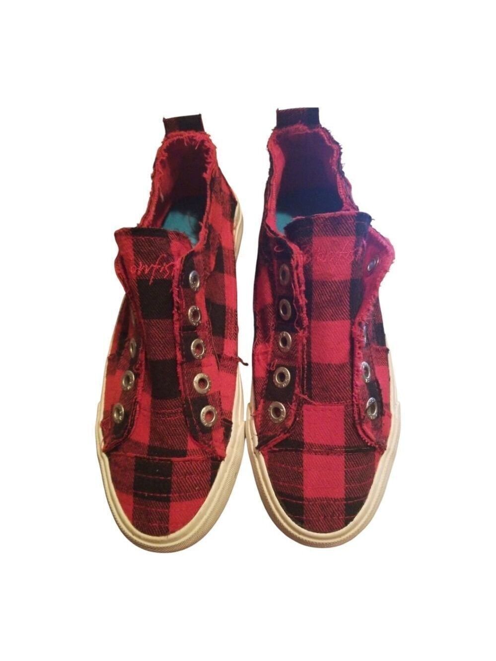 Blowfish Malibu Play Slip-on Red Size 6